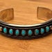 Vintage sterling silver cuff — view 3 of 19