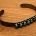 Mid century sterling silver cuff — view 6 of 17