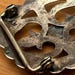 Vintage sterling silver belt buckle — view 15 of 18