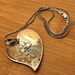 Artie Yellowhorse sterling silver pendant, Artie Yellowhorse hallmark — view 6 of 9