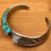 Vintage sterling silver cuff — view 9 of 20