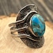Vintage sterling silver ring, india hallmark — view 3 of 10