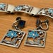 Mid century sterling silver earrings — view 2 of 10