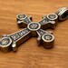 Antique sterling silver pendant — view 6 of 20