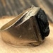 Vintage sterling silver signet ring — view 4 of 12