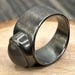 Mid century sterling silver ring, eretz yisrael hallmark — view 17 of 20