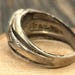 1990s sterling silver signet ring — view 9 of 16