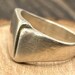 Vintage sterling silver signet ring — view 12 of 18