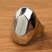 Vintage sterling silver ring, italy hallmark — view 7 of 9