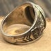 Mid century sterling silver signet ring — view 8 of 19