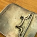 Sterling silver belt buckle — view 3 of 6