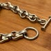 Vintage sterling silver bracelet, mexico hallmark — view 7 of 9