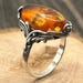 Art nouveau sterling silver ring — view 1 of 10