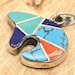 Vintage sterling silver pendant — view 9 of 20