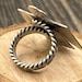 Leroy James sterling silver ring, Leroy James hallmark — view 9 of 10