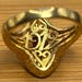 1910s vermeil ring — view 14 of 16