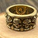 Antique sterling silver ring — view 7 of 10