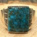 Vintage Robert Sherman sterling silver signet ring, r sherman hallmark — view 2 of 14