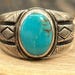 1990s sterling silver signet ring — view 3 of 16