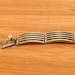 Mid century sterling silver bracelet, mexico hallmark — view 5 of 10