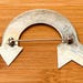 Sterling silver brooch — view 3 of 5