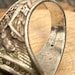 Mid century sterling silver signet ring — view 16 of 19