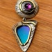 1990s sterling silver earrings — view 6 of 6