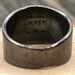 Mid century sterling silver ring, eretz yisrael hallmark — view 8 of 20