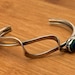 Vintage sterling silver cuff — view 2 of 10