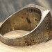 Vintage sterling silver signet ring — view 6 of 18
