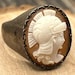Antique sterling silver ring — view 3 of 19