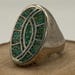 Vintage sterling silver signet ring — view 12 of 18