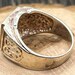 Art nouveau sterling silver ring — view 4 of 10