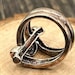 Vintage sterling silver ring — view 8 of 10