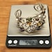 Art nouveau sterling silver cuff — view 10 of 10