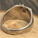 Vintage sterling silver signet ring — view 14 of 19