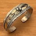 Vintage sterling silver cuff — view 5 of 20
