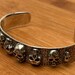Victorian sterling silver cuff — view 12 of 20