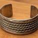 Vintage sterling silver cuff — view 2 of 10