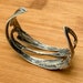 Art nouveau sterling silver bracelet — view 4 of 5