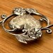Vintage sterling silver brooch — view 3 of 6