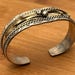 Vintage sterling silver cuff — view 4 of 20