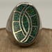 Vintage sterling silver signet ring — view 16 of 18