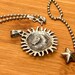 Vintage sterling silver pendant, mexico hallmark — view 6 of 6