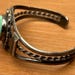 Vintage sterling silver cuff — view 10 of 16