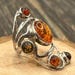 Art nouveau sterling silver ring — view 7 of 10