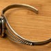 Vintage sterling silver cuff — view 8 of 10