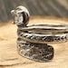 Antique sterling silver ring, israel hallmark — view 4 of 10