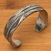 Vintage sterling silver cuff — view 6 of 10