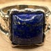 Mid century sterling silver ring, israel hallmark — view 6 of 10